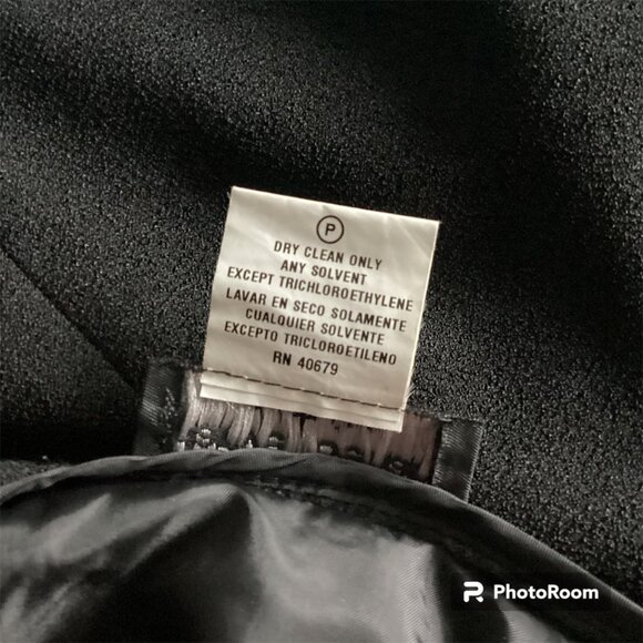 Vintage Harvè Benard Skirt - Black - Size 6 - Picture 7 of 7